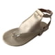 thumbnail image 4 of Amzcrzy Zapatos de mujer,Zapatos de mujer,Zapatillas de mujer, Sandalias romanas de suela plana para mujer, zapatos de verano, informales Sandalias Mujer Zapatillas De Casa, 4 of 4