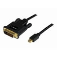 thumbnail image 1 of StarTech.com 6ft Mini DisplayPort to DVI Cable - M/M - mDP Cable for Your DVI Monitor / TV - Windows & Mac Compatible (MDP2DVIMM6B) - DisplayPort cable - Mini DisplayPort (M) to DVI-D (M) - 6 ft - black, 1 of 5