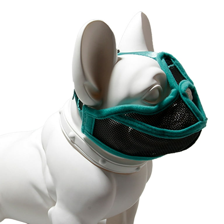 CSCHome Small Dog Muzzle Full Covered Air Mesh Prevent Biting