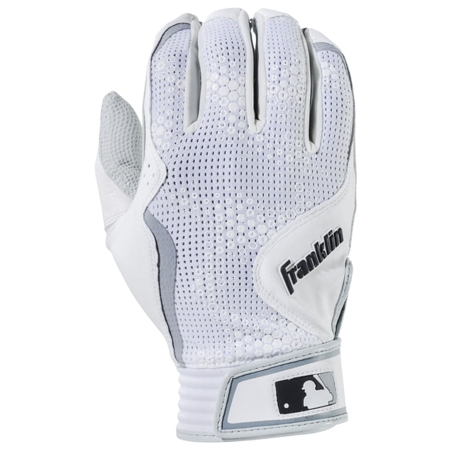 Gants De Baseball Franklin Sports MLB Teeball Flex Pour Enfants – Rose Et Blanc, Taille XS, Super Confortables Avec Fermeture Ajustable