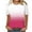 Hot Pink, variant on ABATAB Womens T Shirts Crewneck Short Sleeve Summer Casual Tops Trendy Basic Loose Fitted Tshirts