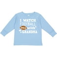 thumbnail image 3 of Inktastic I Watch Football with My Grandma Boys Long Sleeve Toddler T-Shirt, 3 of 5