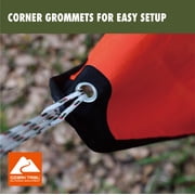 Ozark Trail Emergency Survival Camping Blanket, Orange, 0.99 lb