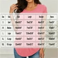 thumbnail image 2 of Ohufall Womens Short Sleeve Maternity Shirts Fashion Casual Pleated Nursing Tee Tops Summer Solid Color Round Neck Breastfeeding Blouses for Pregnant Women, 2 of 6