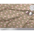 thumbnail image 2 of Soimoi Poly Georgette Fabric Check,Leaves & Rose Floral Decor Fabric Printed Yard 42 Inch Wide, 2 of 3