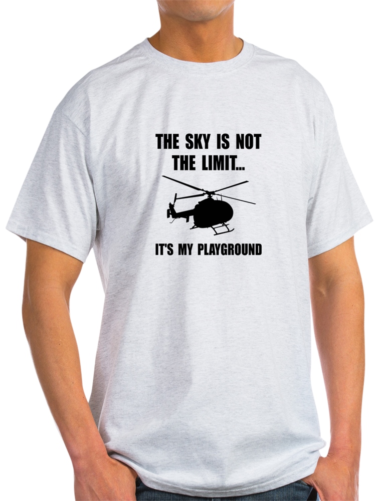 CafePress - Sky Playground Helicopter T-Shirt Light - CP - Walmart.com