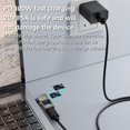 thumbnail image 4 of PD 100W Laptop Charging Adapter Type-C to DC 4.0x1.7mm Digital Display Zinc Alloy Charging Converter, 4 of 5