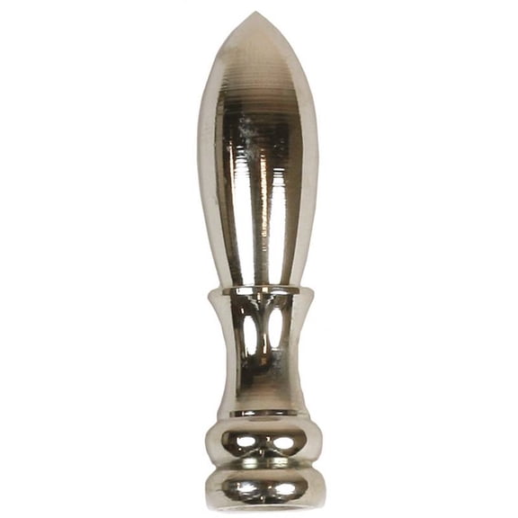 FINIAL 2" NICKEL (Pack of 1)