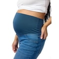 thumbnail image 4 of Ingrid & Isabel For Every Belly Women's Maternity Over The Belly Straight Denim Jean, Sizes S-XXL, 4 of 9