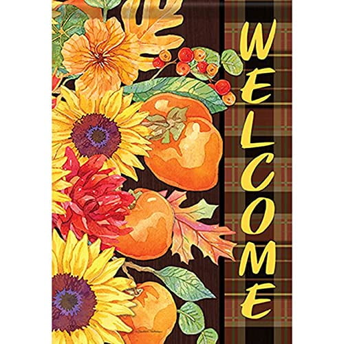 Carson 50121 Classic Garden Flag, Fall Floral