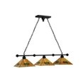 thumbnail image 2 of Meyda Tiffany 123291 42" L Martini Mission 3 Light Island Chandelier - Black, 2 of 5
