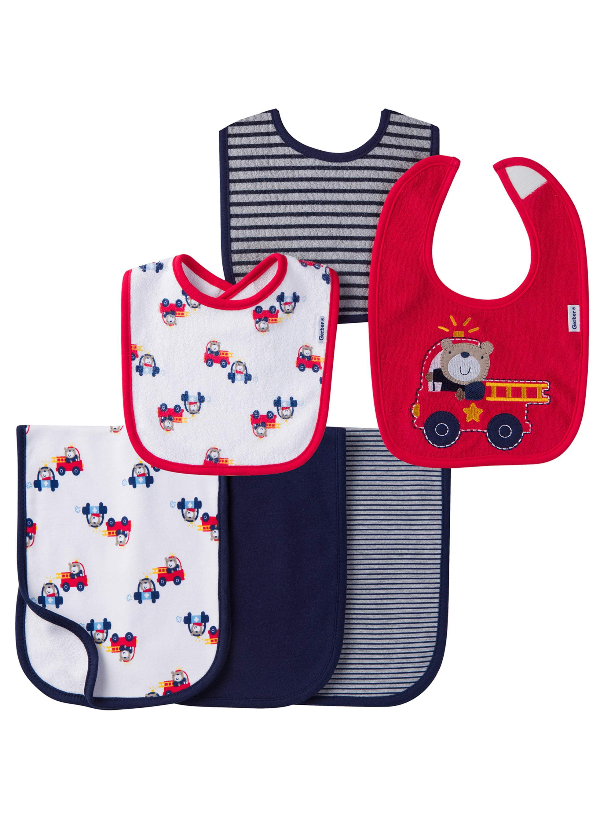 lined baby bibs