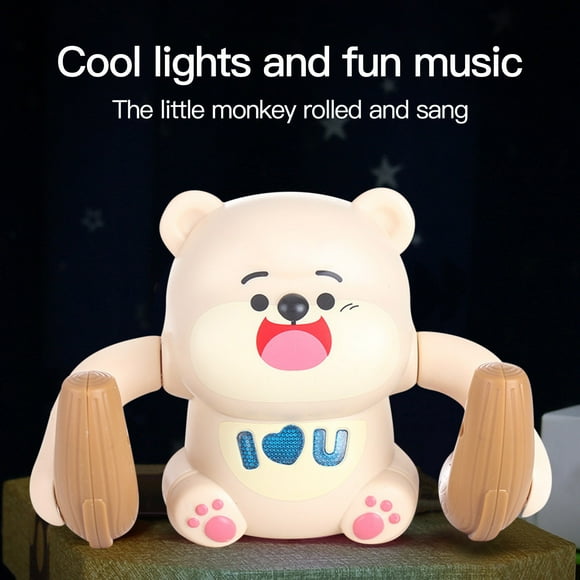 Hxlamzoo Jouets pour Enfants Casse-Tête Tumble Son et Lumière Garçon Fille Bébé Rampant Jouet de Survêtement Jouets en Liquidation