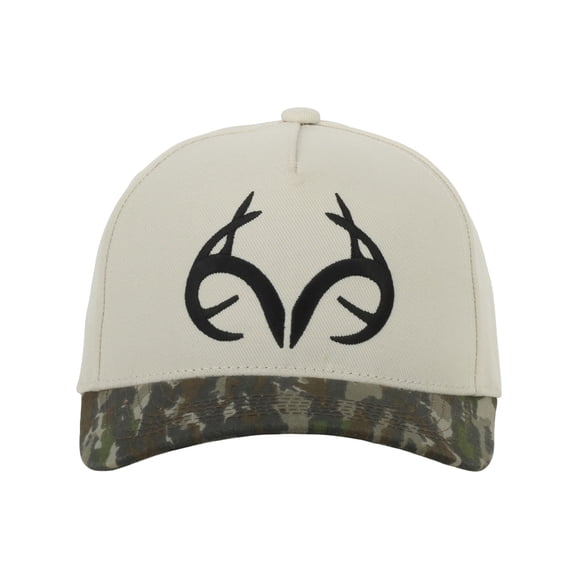 Realtree® Original Camo Hunting Cap – Structured Full Fabric, Hook & Loop, One Size
