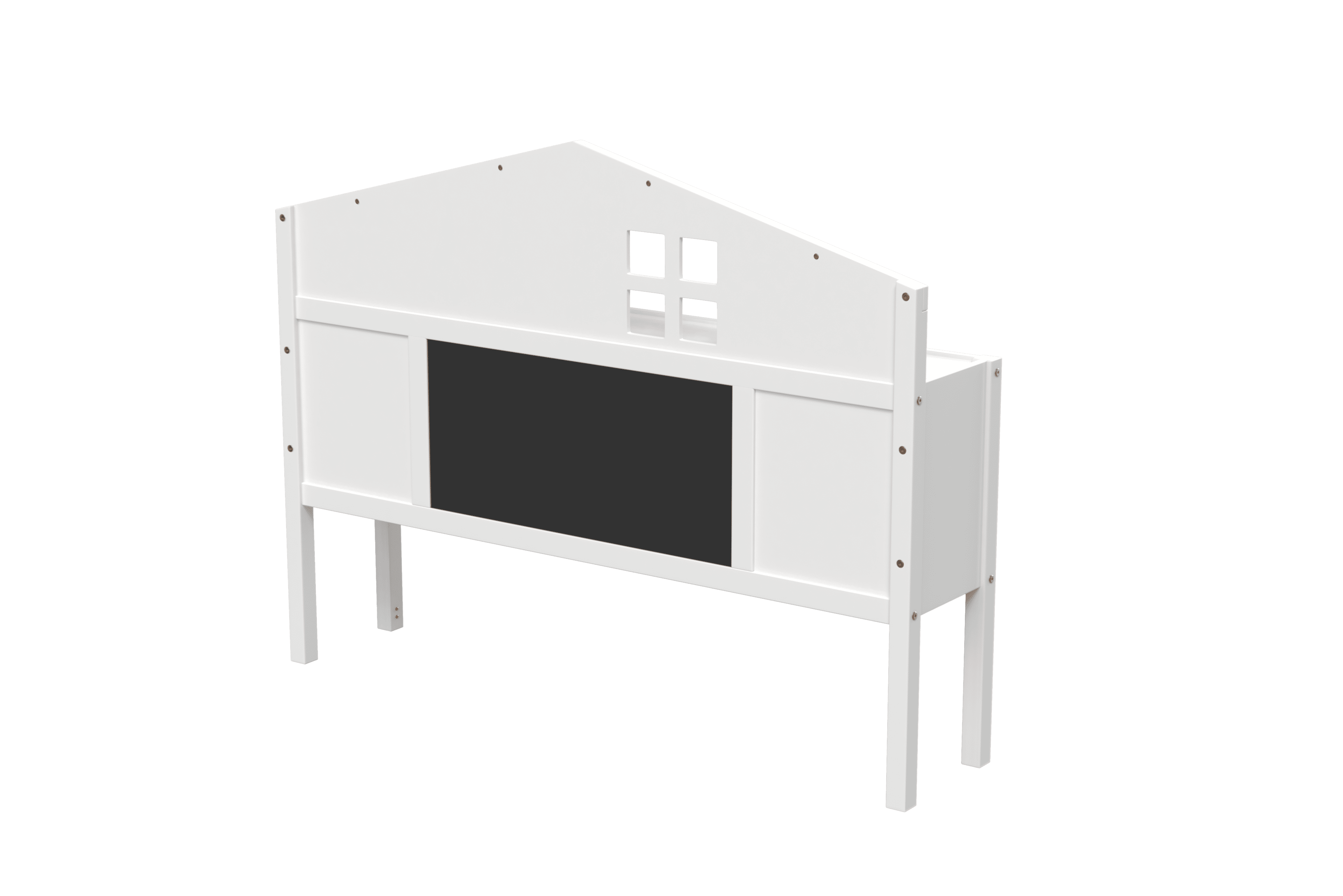 Bedroom Storage Furniture Headboards for Full-size Montessori Floor Bed White,Freely collocation,Storage Solutions for Bedroom