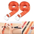 thumbnail image 4 of 2 Piezas de Correa de Equipaje de Trabajo con Gancho para Maleta , Cinturón de , Cuerda Elástica Plana, Correas de kusrkot 2 correas para equipaje., 4 of 8