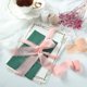 thumbnail image 3 of Cinta de gasa de seda con flecos hecha a mano, cintas de colores variados para invitaciones de boda, ramos de novia, envoltura de regalos, decoraciones navideñas-9192339830128 Polvo de caramelo, 3 of 5