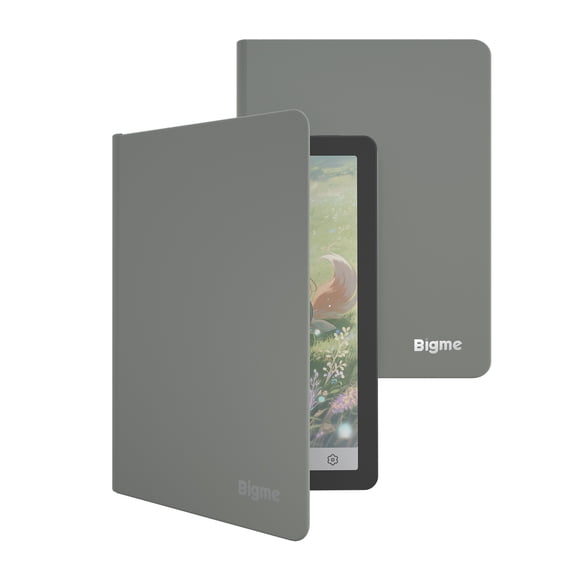 Tablet case for Bigme B6 Tablet 6 inches, PU leather protective case for Bigme B6 (Gray)