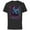 Black, variant on Disney Lilo & Stitch Techno Trance the Night Away 2002 - Short Sleeve Cotton T-Shirt for Adults - Customized-Navy