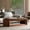 Walnut, variant on Noble House Fraser 43.3" Modern Lift-Top Coffee Table with Hidden Storage, Adjustable Height for Living Room, Natural