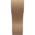 thumbnail image 2 of 4"W x 8"D x 12"H Classic Carmel Rough Cedar Woodgrain TimberThane Corbel, Primed Tan, 2 of 6