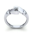 thumbnail image 3 of Genuine 0.33ctw Round Cut Diamond Mens Fancy Solitaire Anniversary Engagement Ring Solid 10K Rose, White or Yellow Gold H SI2, 3 of 3