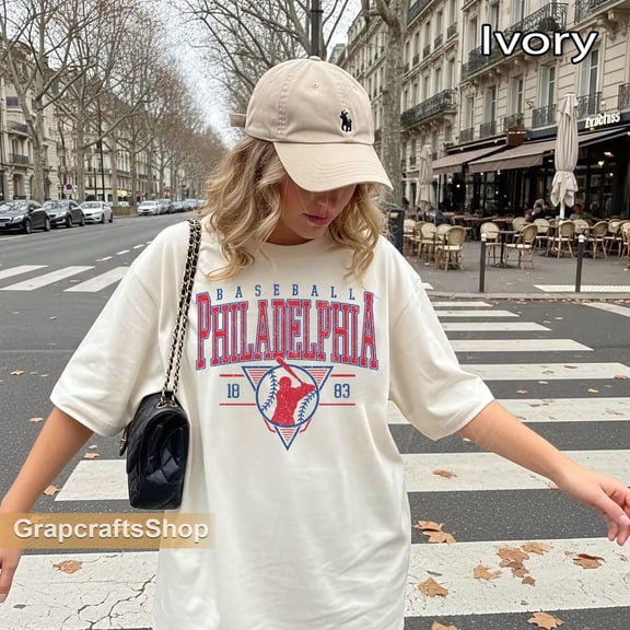 Philadelphia Baseball Unisex T-shirt, Philadelphia Baseball Shirt Gift For Fan