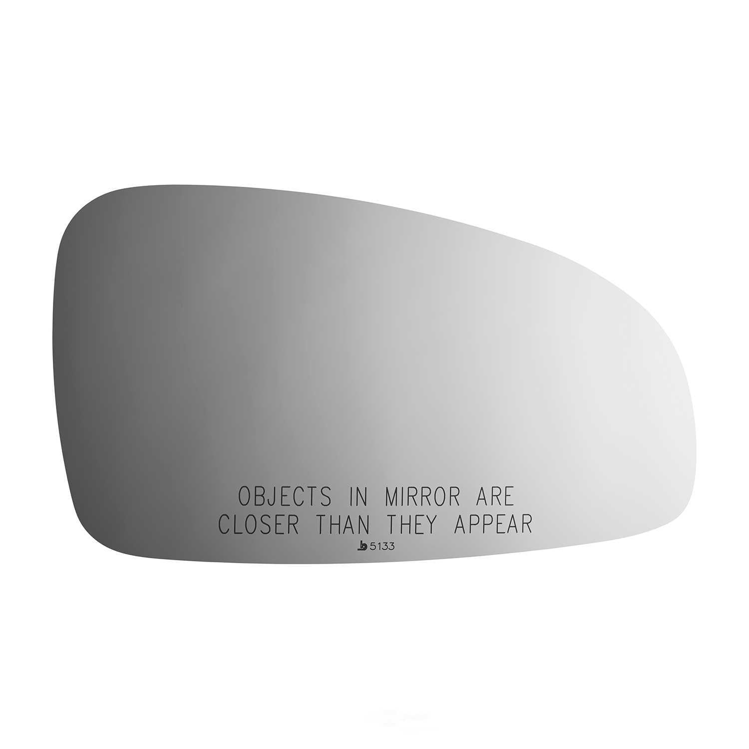 Burco Side View Mirror Replacement Glass - Clear Glass - 5133