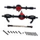 thumbnail image 4 of Kit de eje de acero de aleación de zinc para coche RC, resistente, puente delantero y trasero, accesorios de repuesto Negro, 4 of 8