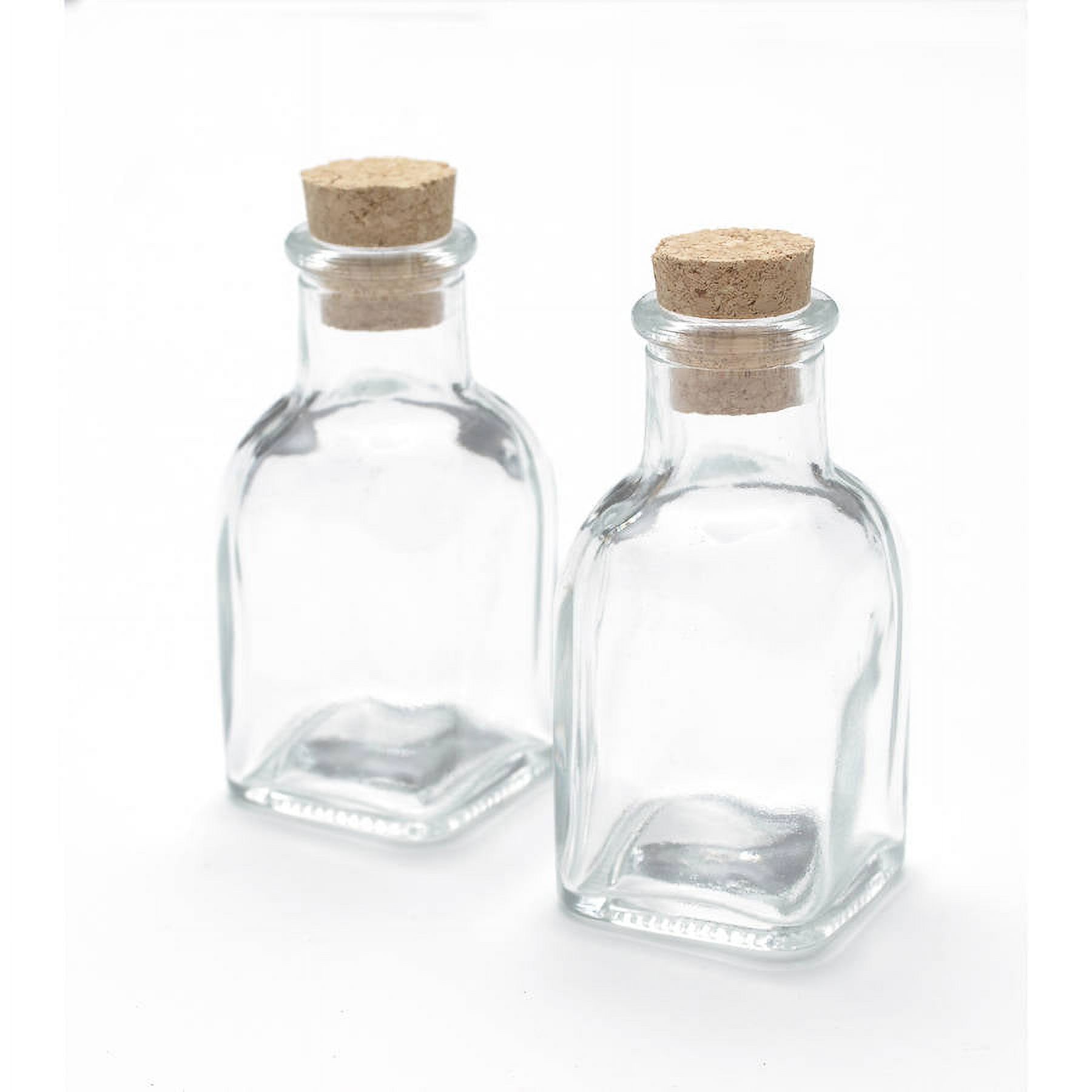 Gartner Studios Glass Cork Top Wedding Favor Jars, 18 Packs - image 2 of 7
