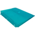 thumbnail image 5 of JAM Paper Plastic 3 Hole Punch Envelopes, 9 1/2 x 11, Teal, 12/Pack, 5 of 5