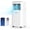 8000BTU AC-WIFI, variant on PEXMOR 9000 BTU WiFi Portable Air Conditioner, Smart APP & Remote Control, Rolling Wheels Mobile AC Unit with Easy Installation Kit