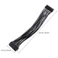 thumbnail image 2 of unbranded Cable De Extensión De Energía Para Madre Negro Con Conector Macho A, 2 of 6