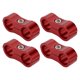 thumbnail image 1 of Abrazadera separadora de manguera Unique Bargains Adaptador de ajuste / Herramienta de separación de tubo de línea AN6 14mm 4pcs Rojo, 1 of 1