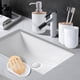 thumbnail image 2 of Juego Completo De Accesorios De Baño De Cerámica Para Baño De Hotel Apartamento 4 Piezas SM SunniMix bote de basura de baño, 2 of 8