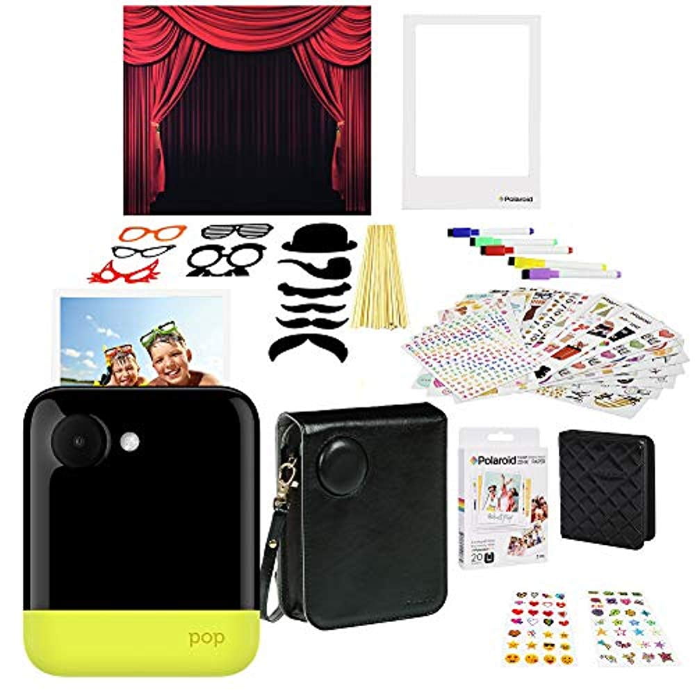 Polaroid POP 2.0 2 in 1 Instant Print Digital Camera (Yellow) Photo