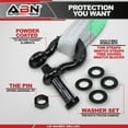 thumbnail image 4 of ABN Tow Hitch D Ring 3/4 Inch - 2pk Towing D Rings 41,850 lb Break Strength, 4 of 7