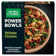 Healthy Choice Power Bowls Shiitake Chicken, Frozen Meal, 9.25 oz Bowl (Frozen)