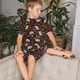 thumbnail image 4 of Balery Red Rose Skull Conjunto de Pijama Infantil de Manga Corta con Estampado – Ropa de Dormir de Algodón Suave-Medium, 4 of 6