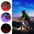 thumbnail image 1 of 2 Pieces Light Bike LED Tail lamp LED bicycle tail Lamp Adjustable Bicycle Warning Night Light Cycling Rear Flash Lamp, Type 3, 1 of 8