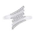 thumbnail image 3 of 1/10Ct TDW Diamond 10K White Gold Fashion Ring, 3 of 6