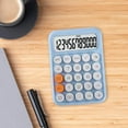 thumbnail image 6 of Calculator Office Calculators with Big Button, Standard Function Desktop Calculators, Pocket Basic Calculator for Blue, 6 of 8