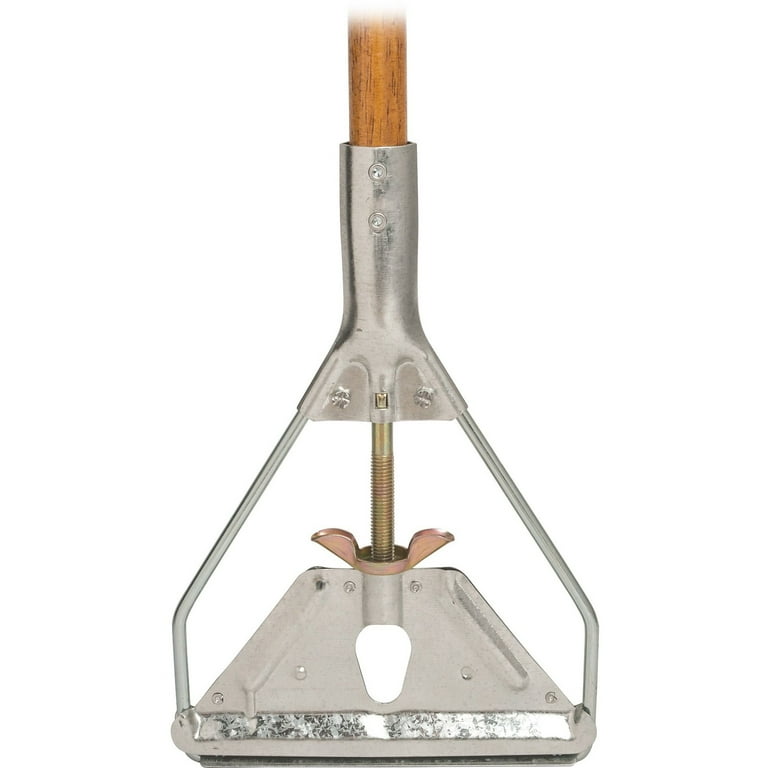 Genuine Joe Wood Handle Complete Wet Mop - 60 Genuine Joe Wood Handle Complete Wet Mop - 60