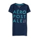 thumbnail image 1 of Aeropostale Mujeres Appliqu? Camiseta con gráfico Stack, azul, extragrande Aeropostale Camiseta gráfica, 1 of 2