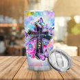 thumbnail image 3 of Christian Gifts for Women,Philippians 4:13 Bible Verse Christian Faith Cross,20 oz Stainless Steel Tumblers with Lid,Coffee Mugs.Religious Baptism Classical Faith Bible Verse Quote Prayer, 3 of 5