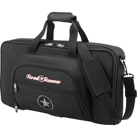 Road Runner Pedal Board All-In-1 Gig Bag Black