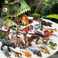 thumbnail image 5 of Dinosaur Toys for Kids 3-5,46PCS Realistic Dinosaurs Figures with Eggs&Trees&Fence Playset to Create a Dino World,Educational Figures, Great Gift for Toddler Boys & Girls, 5 of 7