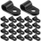 thumbnail image 1 of 200 clips para luces de cuerda de 5 mm para cable Ethernet. Clip de montaje para luces de cuerda., 1 of 6