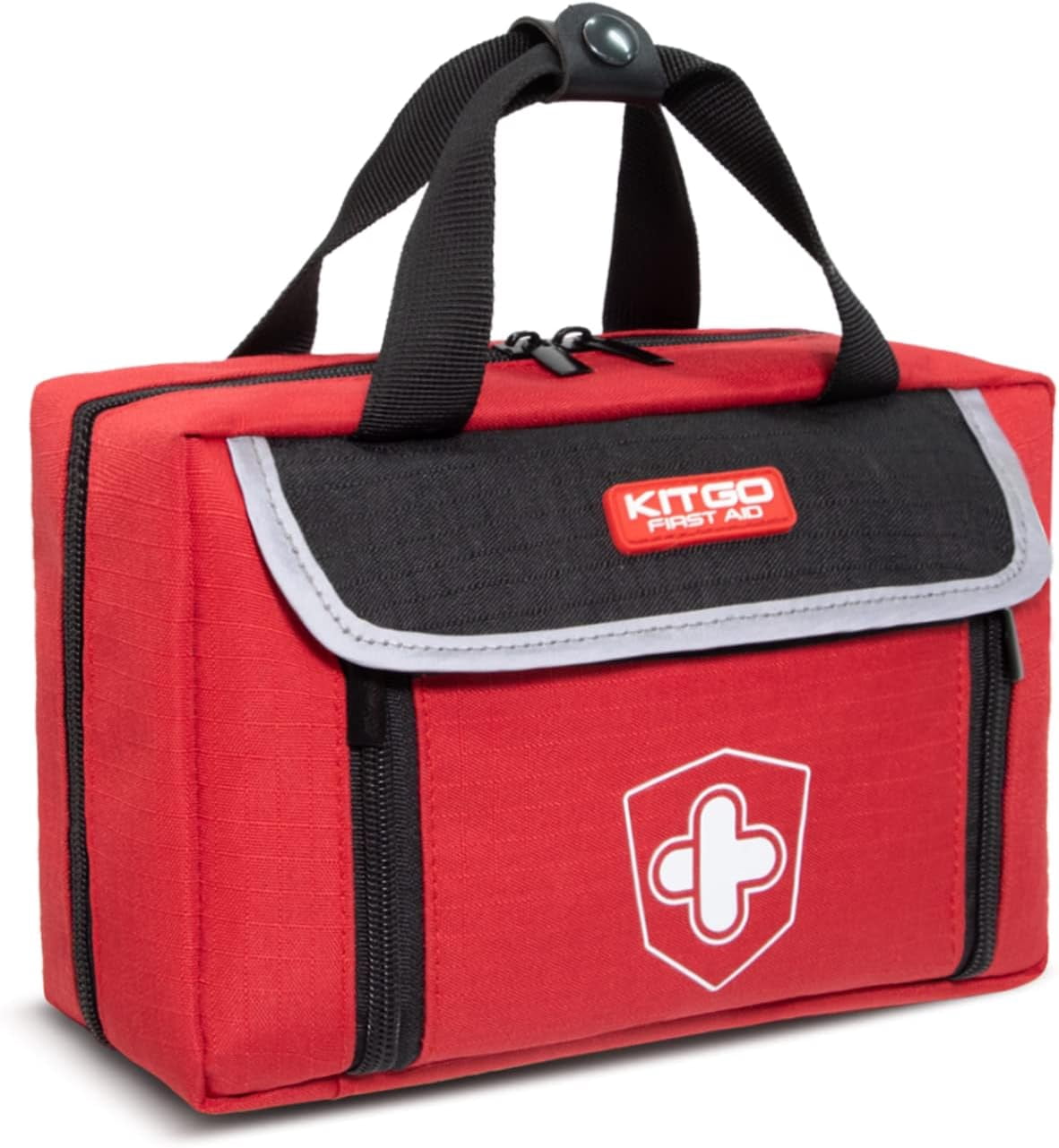 New Upgrade First Aid Kits  Trauma Kit with 218 Medical Supplies Compact Sized for Car,Home,Camping,Hiking,Adventure,College