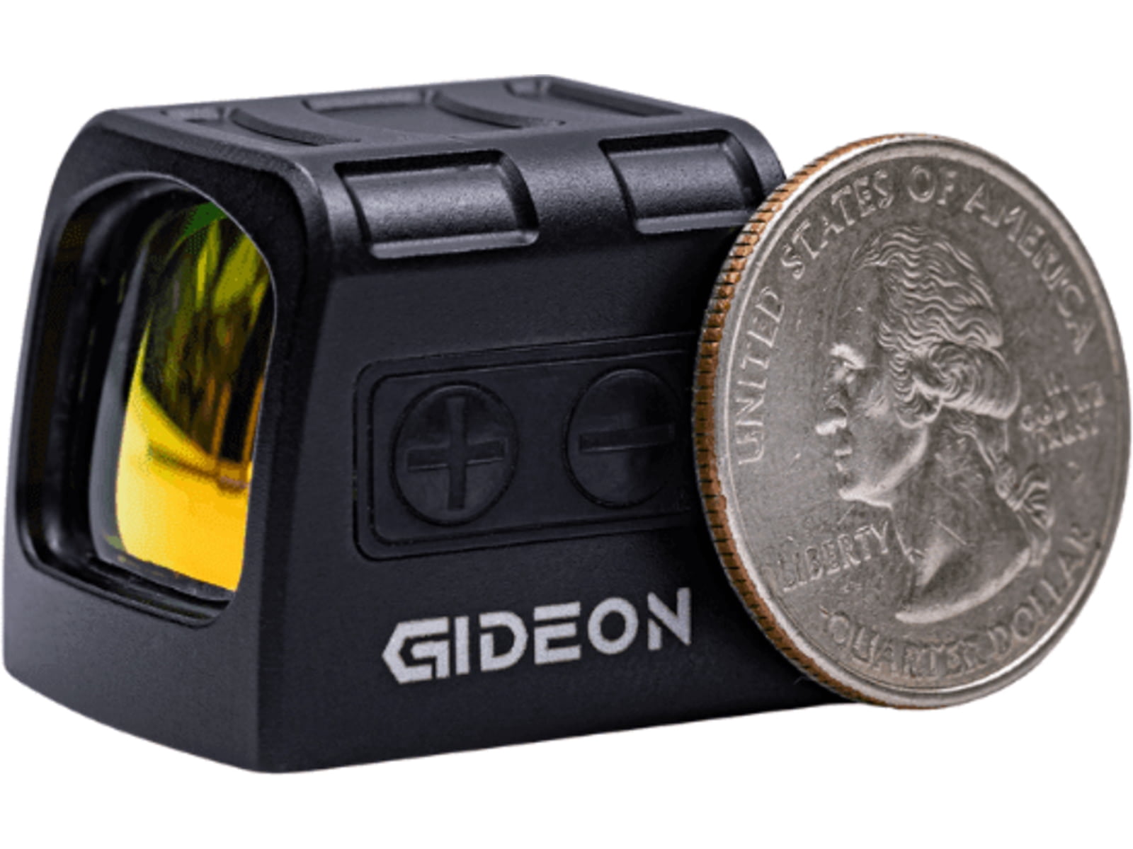 Gideon Optics Valor Mini Micro 1x 20.5x16mm Reflex Red Dot Sight, 3 MOA Dot Reticle, Black